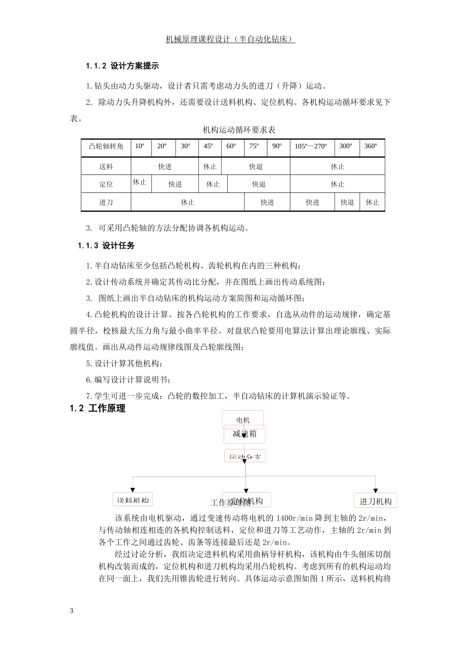 机械原理-半自动化钻床设计_第3页