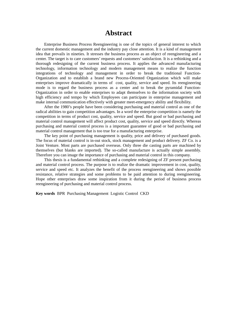 德国公司业务流程重组报告分析_第2页