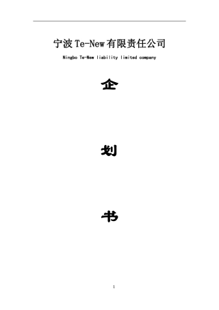 某公司整体电子商务解决方案策划书