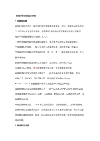 大数据处理技术的总结与分析(DOC50页)