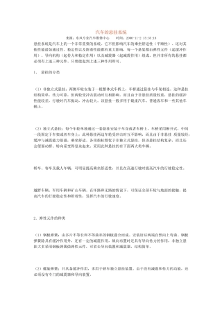 汽车悬挂系统6765734476