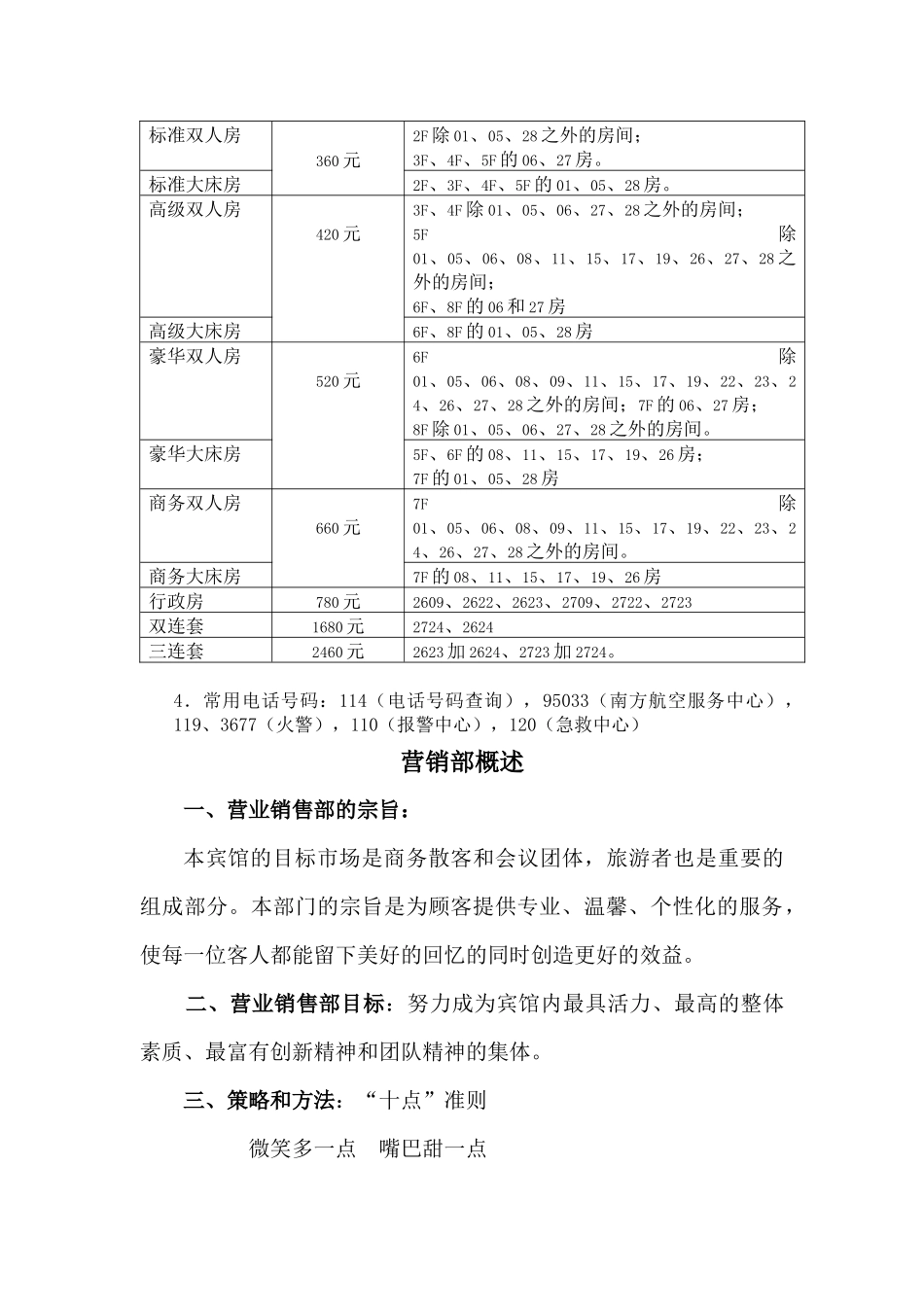 广东新新大地宾馆前厅管理实务--wobing310_第2页