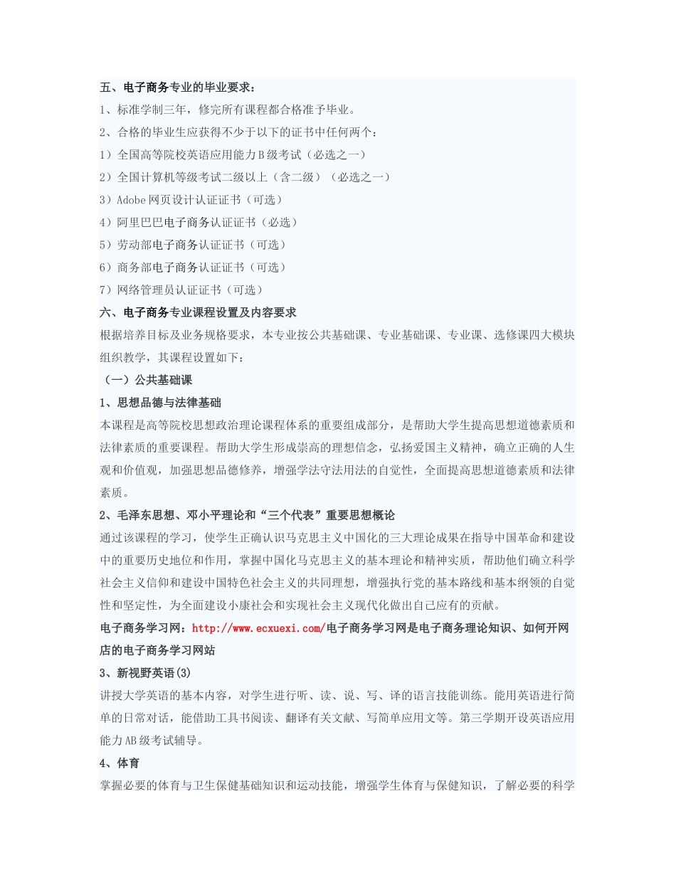 电子商务专业介绍7926414445_第3页