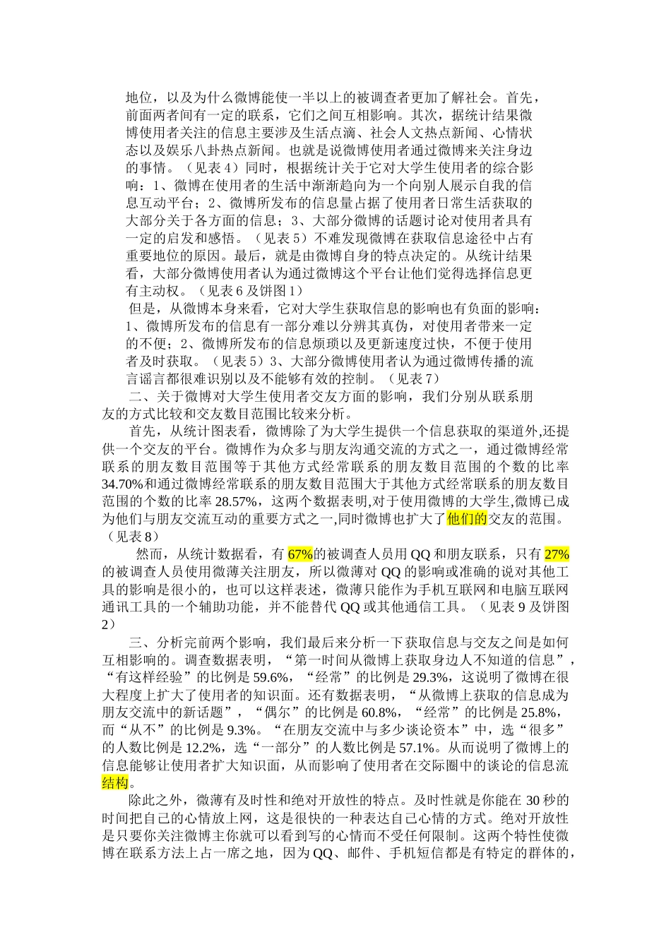 微博对大学生使用者获取信息与交往方式的影响_第2页