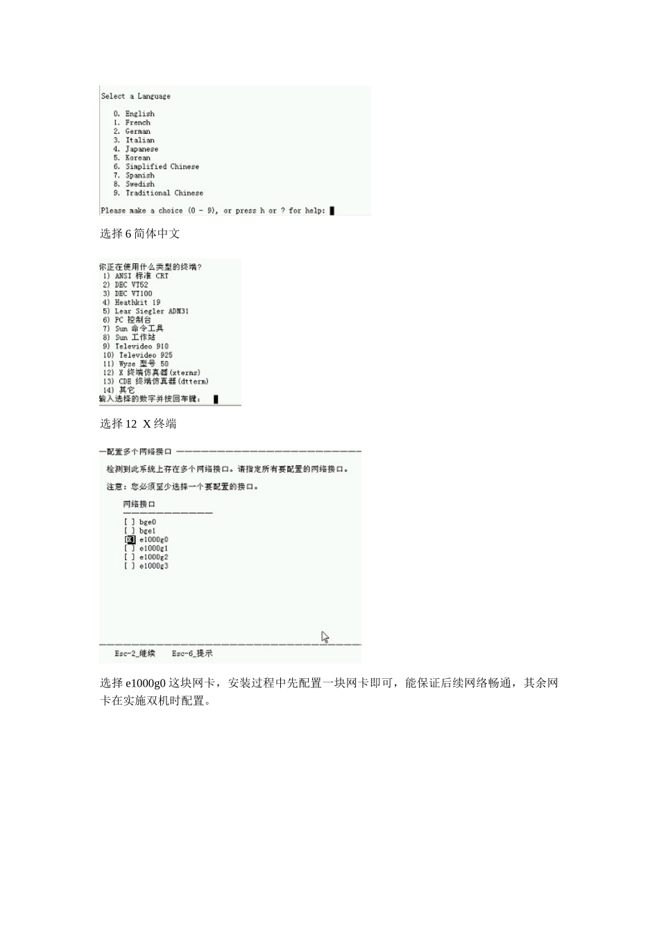 文档2、安装配置SUN Enterprise M4000主机_第3页