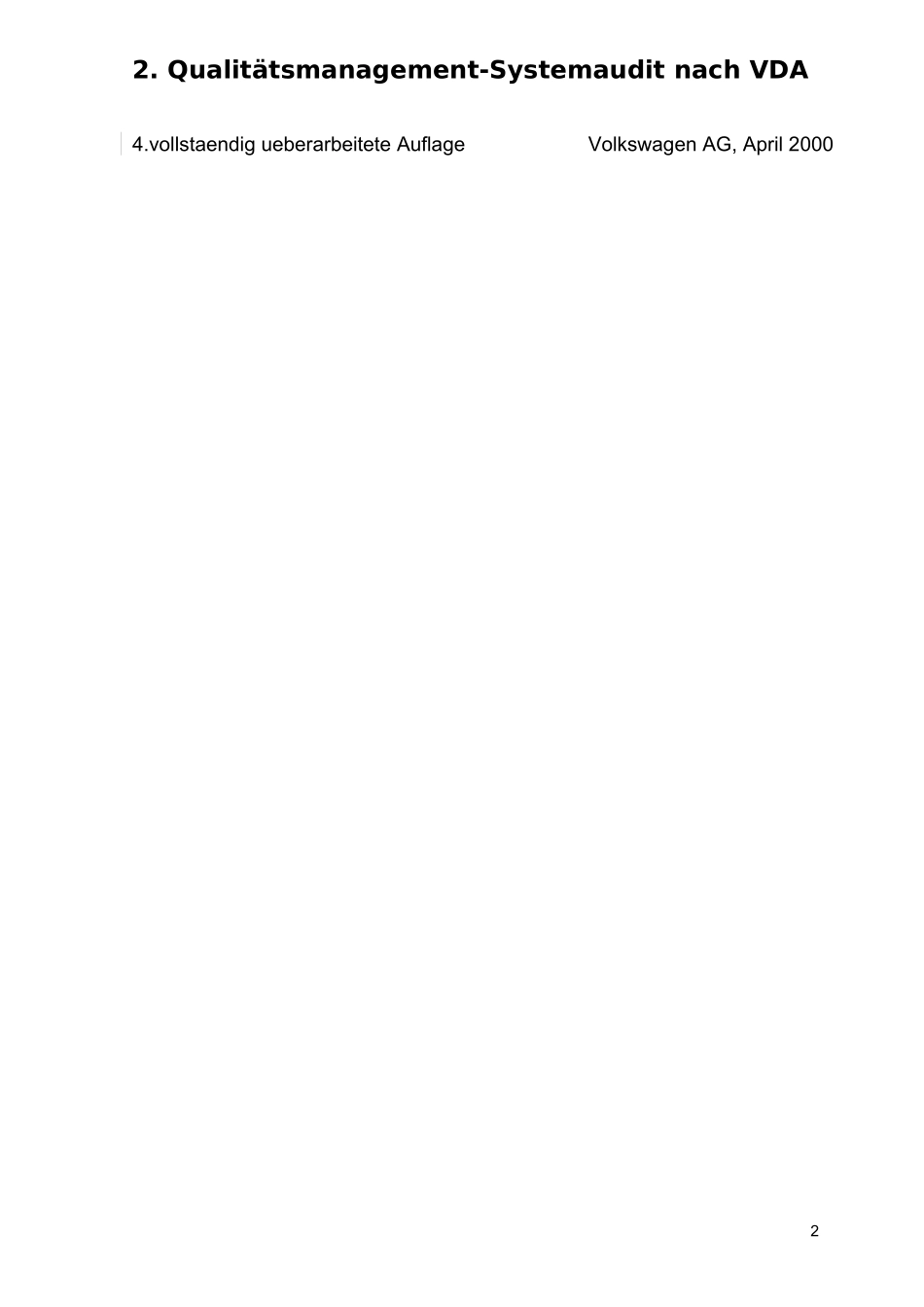 德国大众汽车集团供应商质量能力评定准则(推荐doc127)_第2页