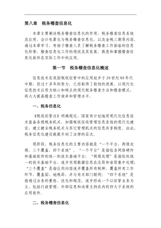 税务稽查信息化(DOC61页)