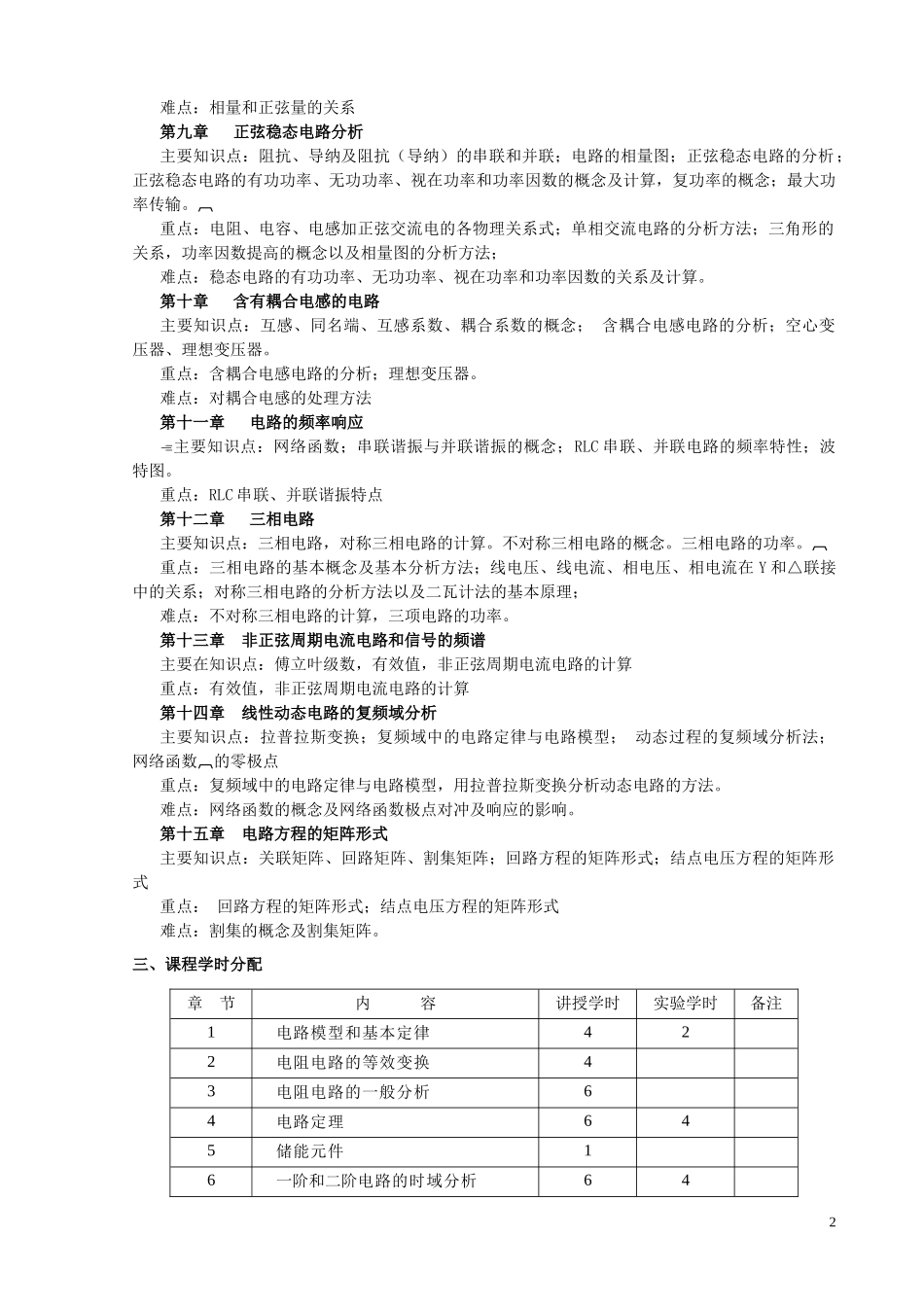 自动化教学大纲_第2页