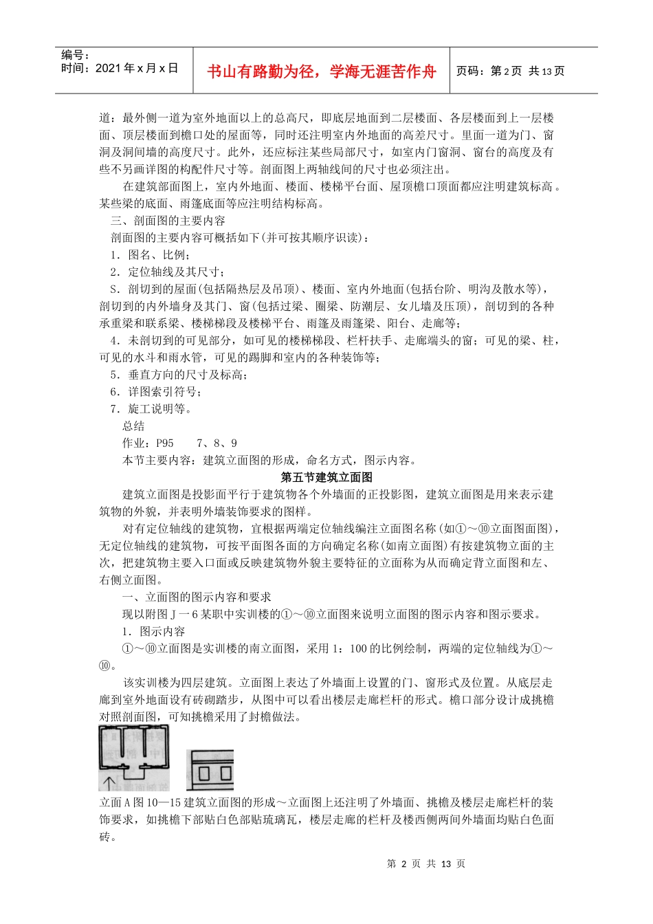 建筑制图与识图_第2页