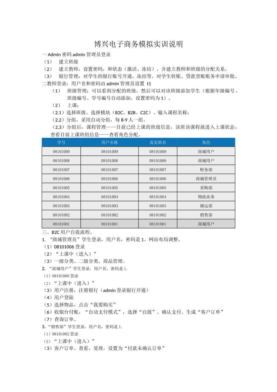 电子商务实训说明_第1页