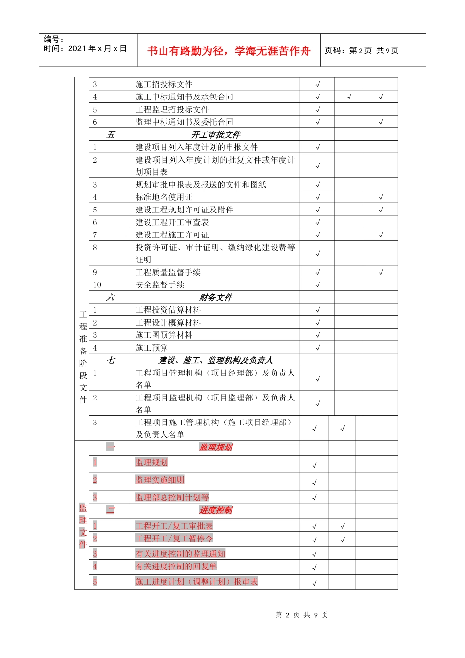 建设工程归档要求_第2页