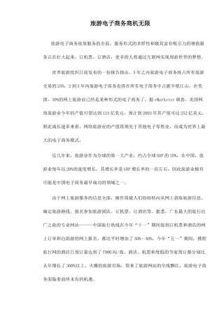 旅游电子商务商机无限doc7(1)