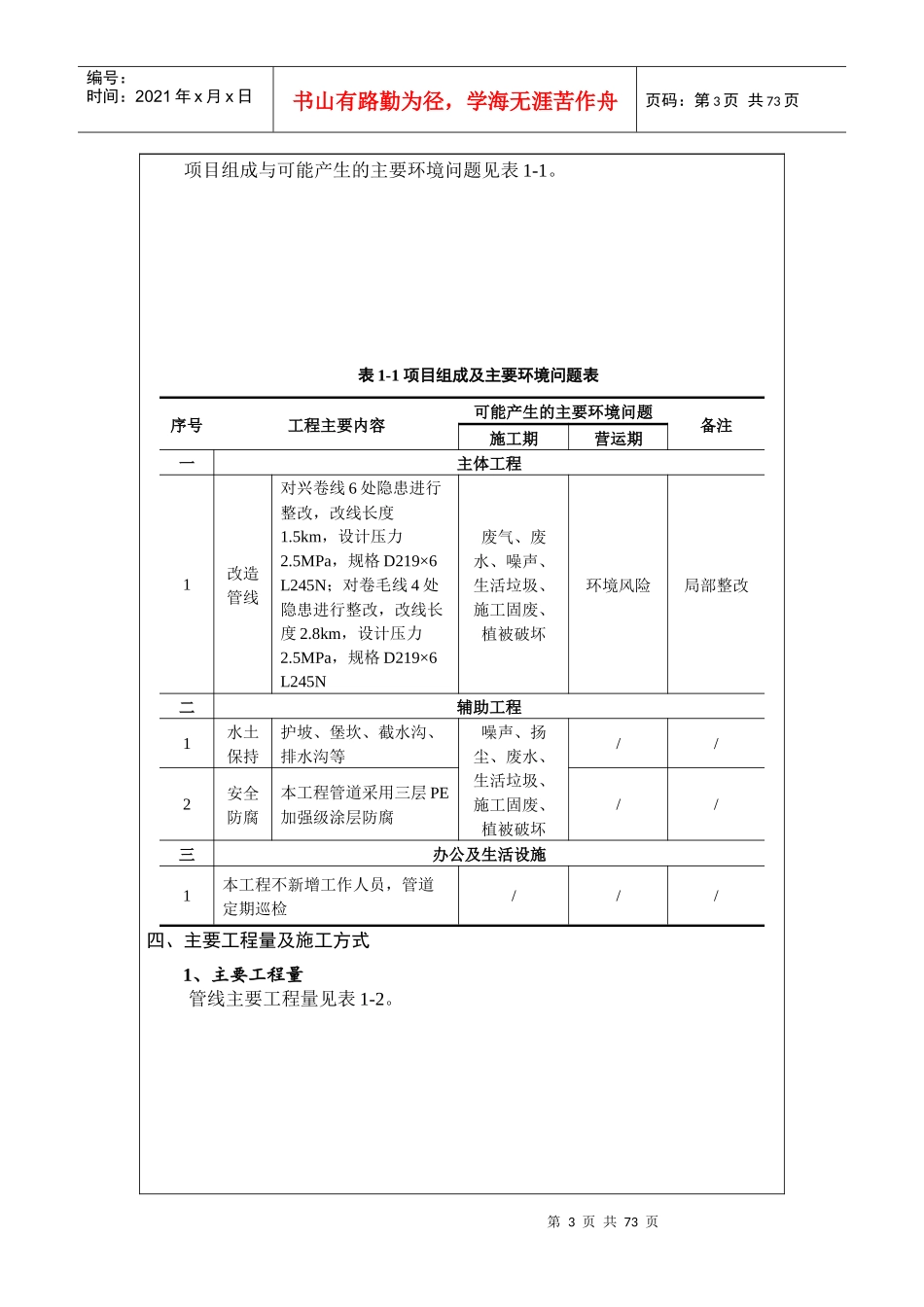 建设项目基本情况表一_第3页