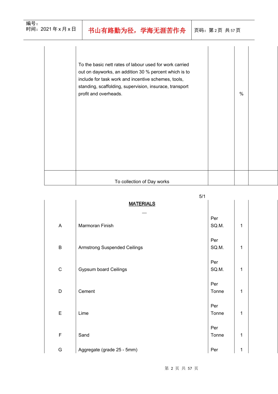 建筑类常见词汇,句子翻译_第2页