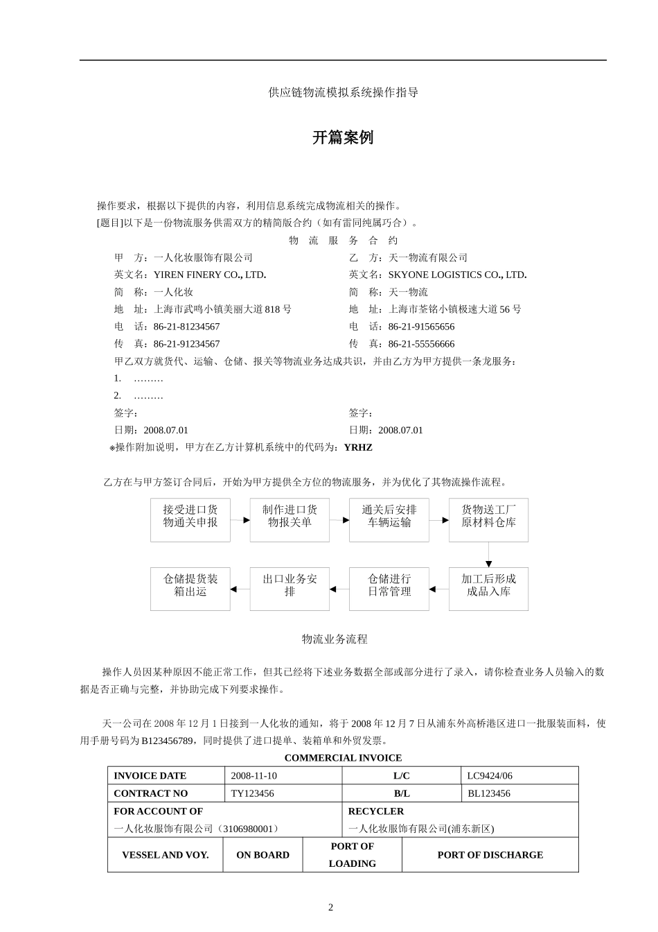现代信息化物流实训教程_第2页
