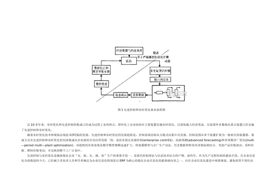 石油石化企业信息化的先进控制和实时优化_第2页