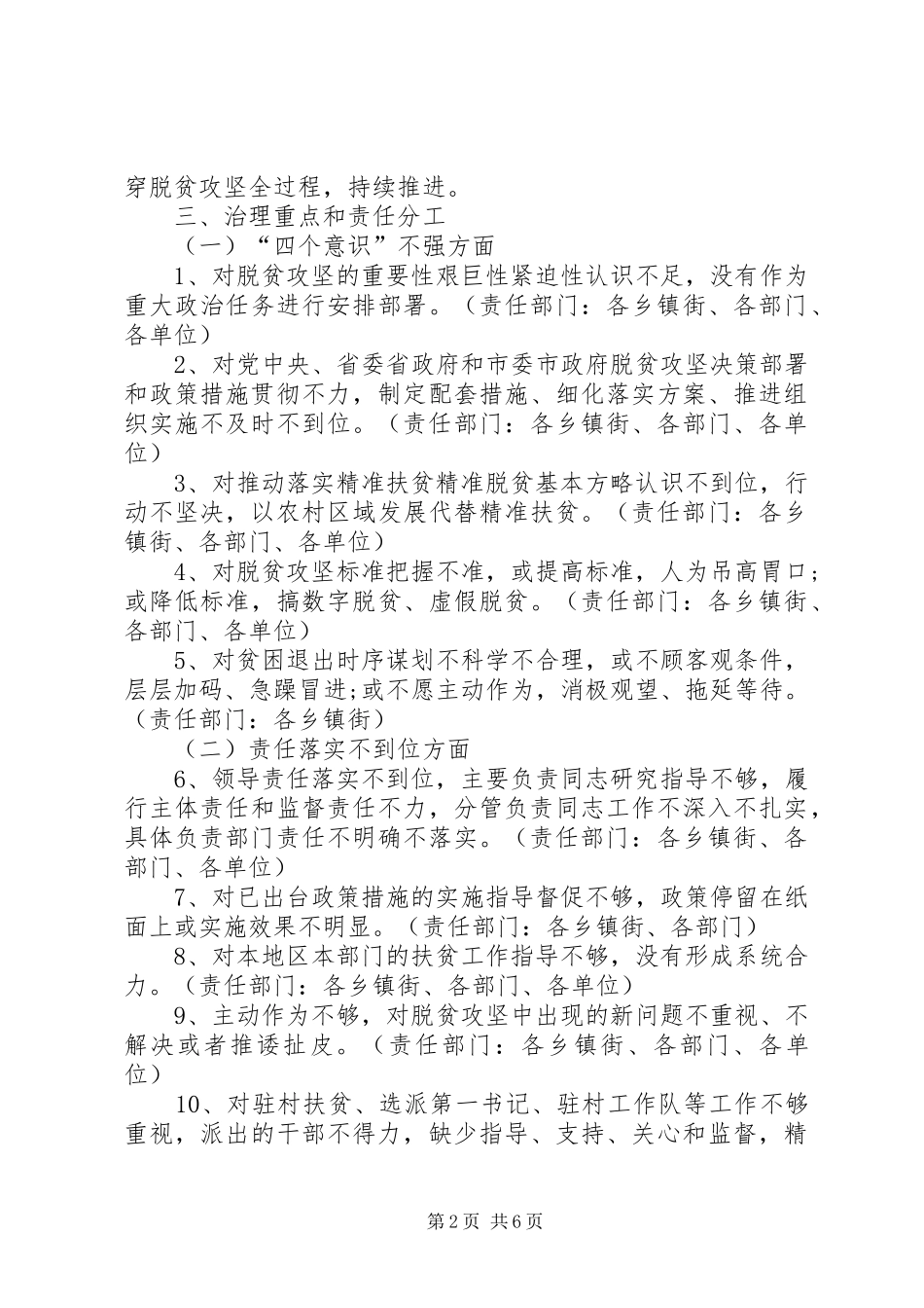 市委脱贫攻坚作风建设年实施方案_第2页