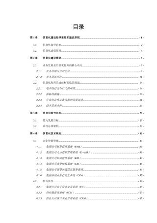 某集团公司信息化规划报告-保障措施及指导思想