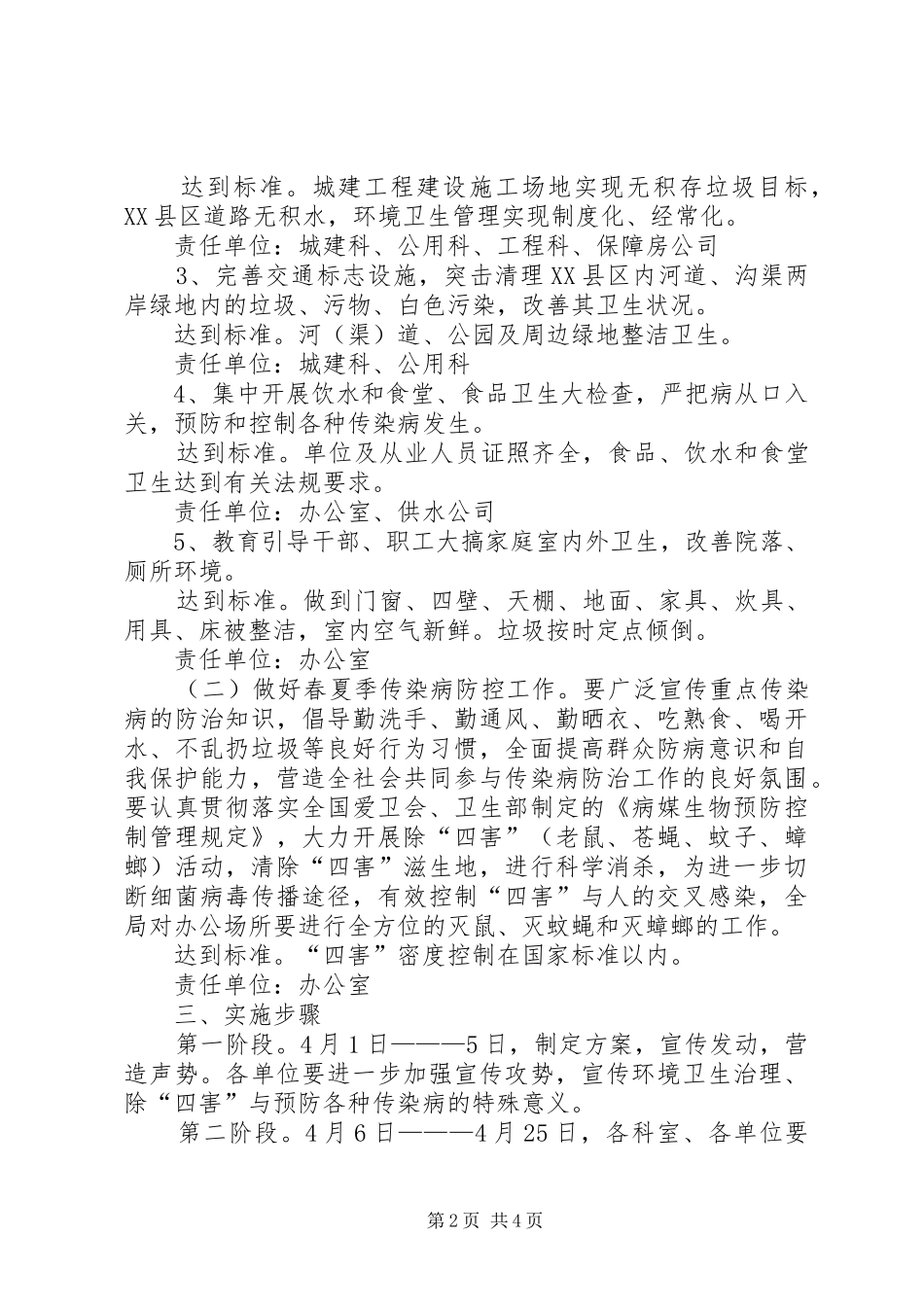 住建局爱国卫生月活动方案_第2页