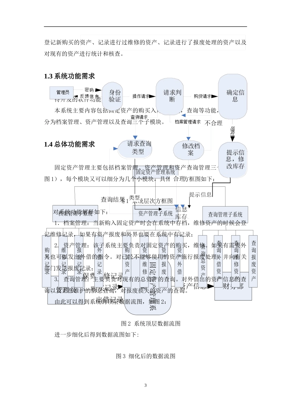 固定资产管理系统(软件工程)_第3页