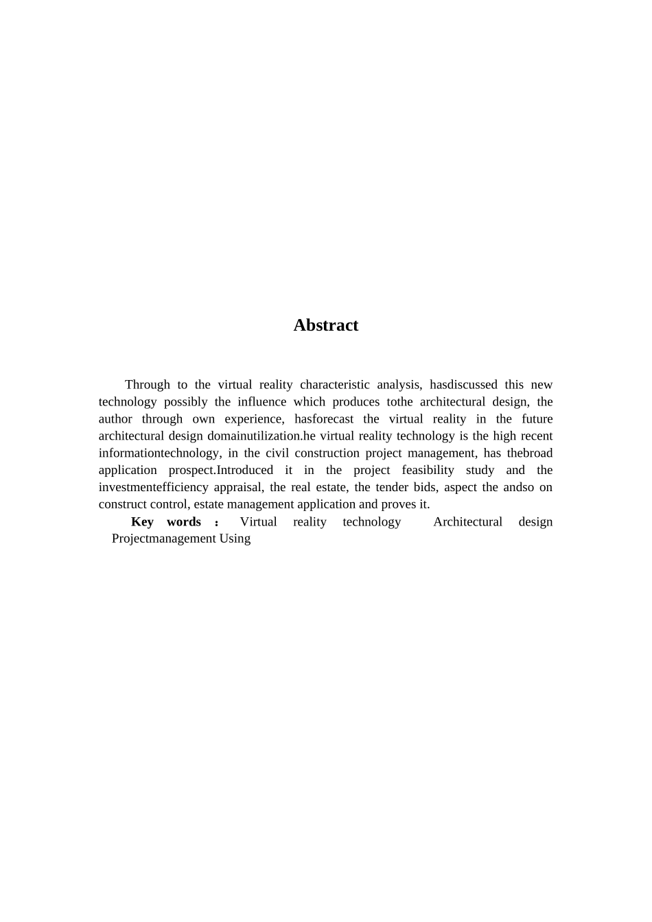 土木建筑工程管理中的虚拟现实技术研究(未发)20_第3页