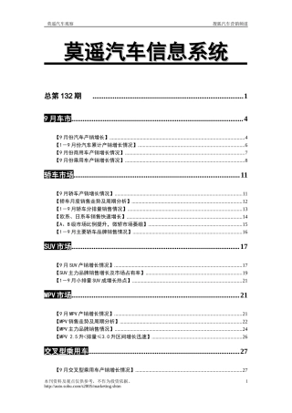 莫遥汽车信息系统