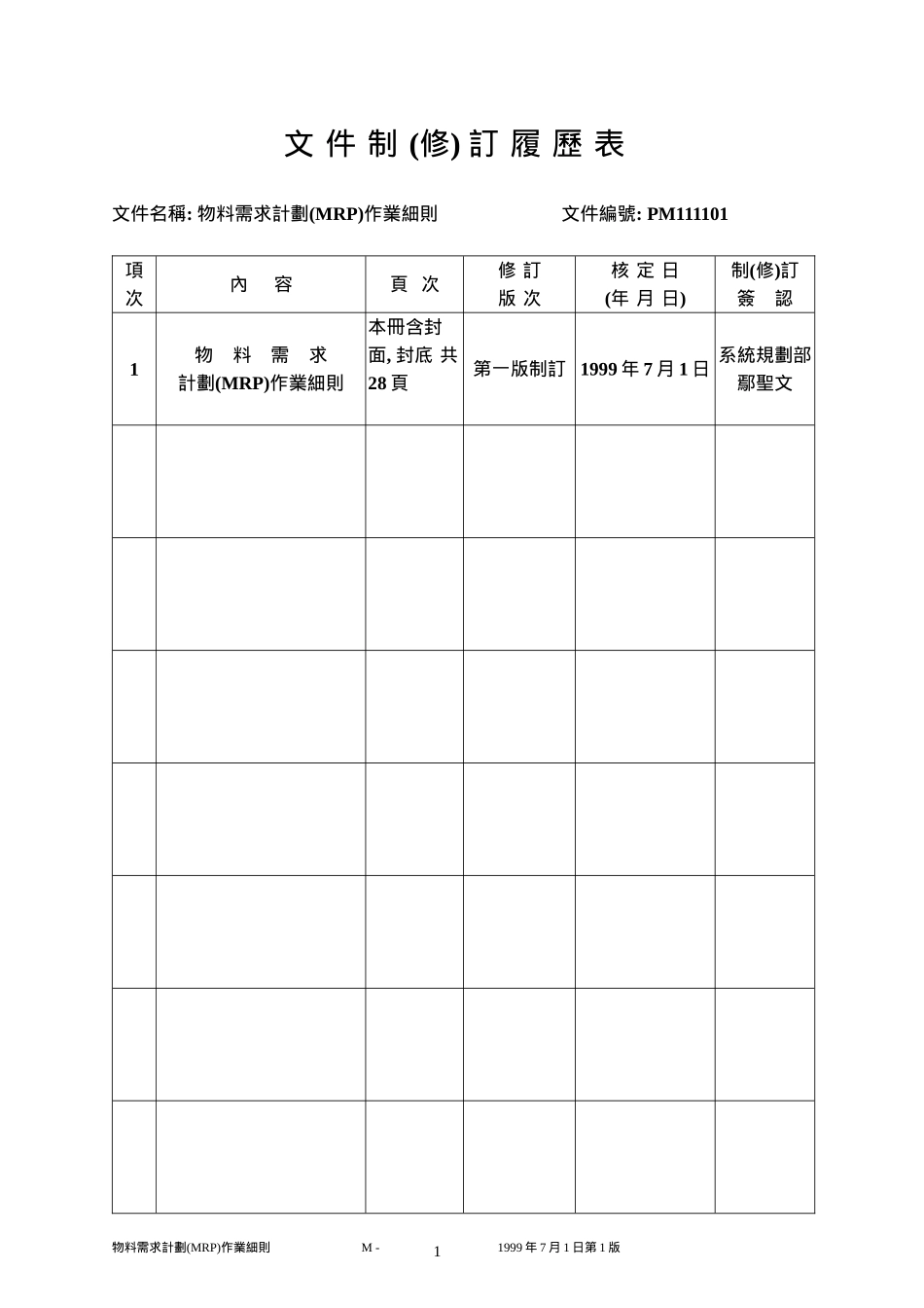 物料需求计划(MRP)作业细则_第2页