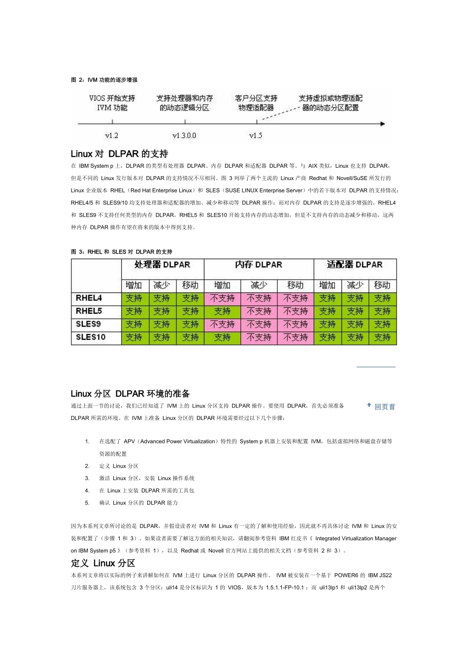 在IBM集成虚拟化管理器上进行Linux分区的DLPAR操_第3页