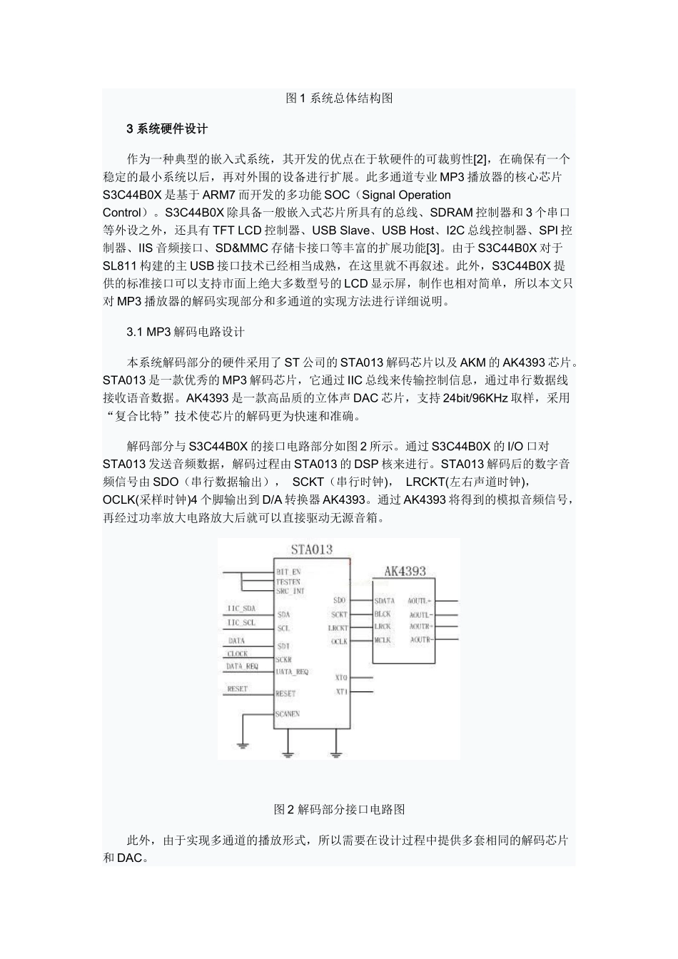 基于ARM的多通道专业MP3播放器设计_第2页