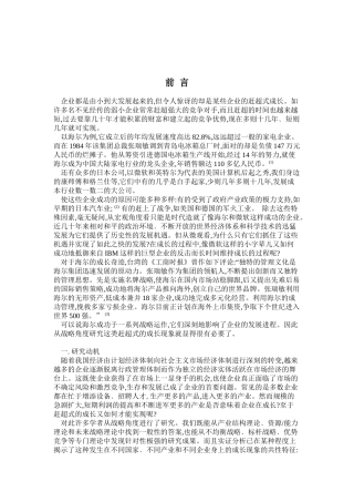 成长性企业战略(doc 47页)