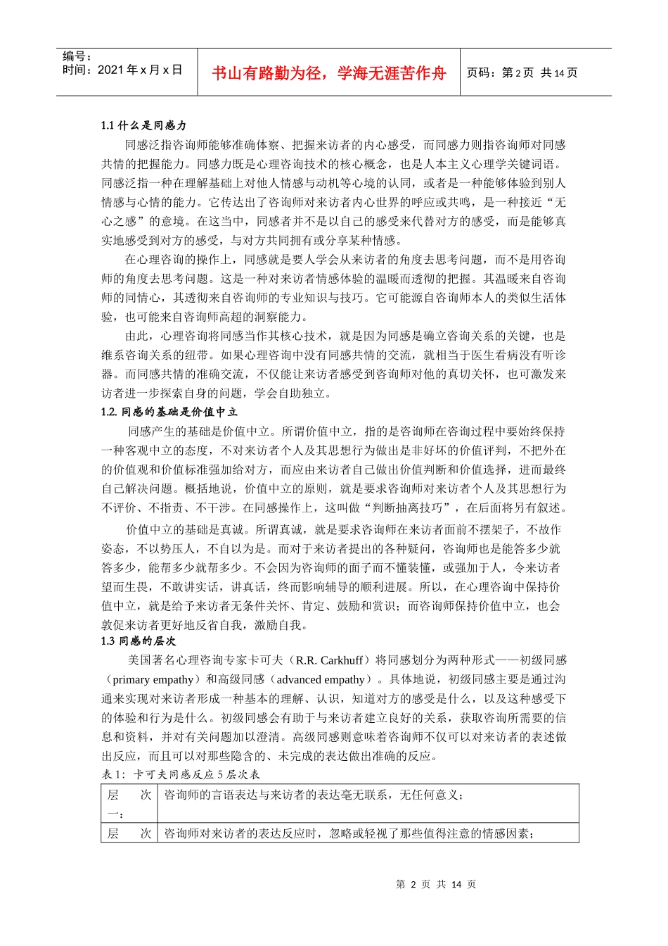 怎样做一个训练有素的心理咨询师_第2页