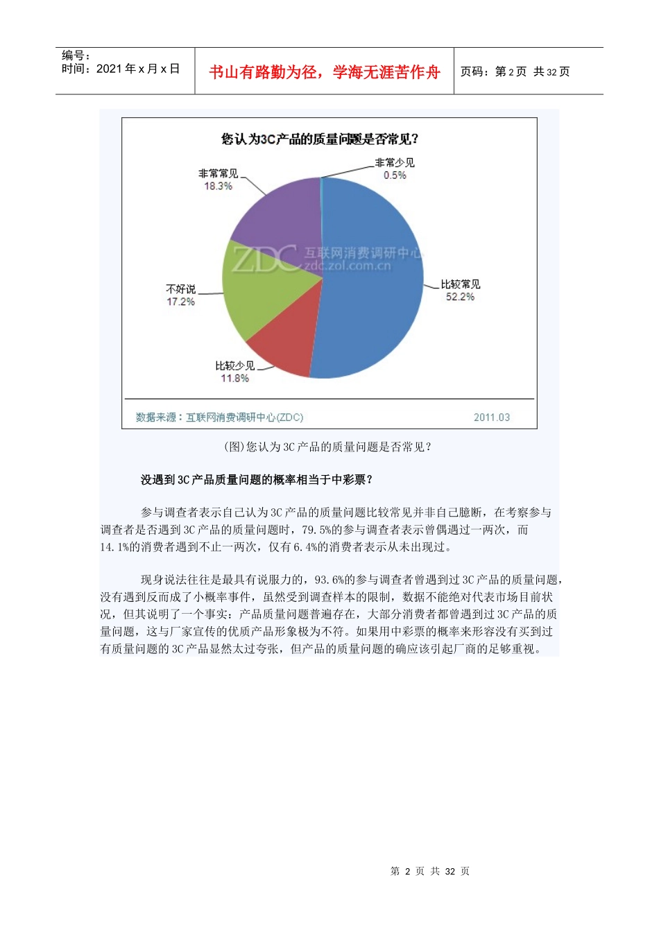 我国C产品质量问题市场调查报告_第2页