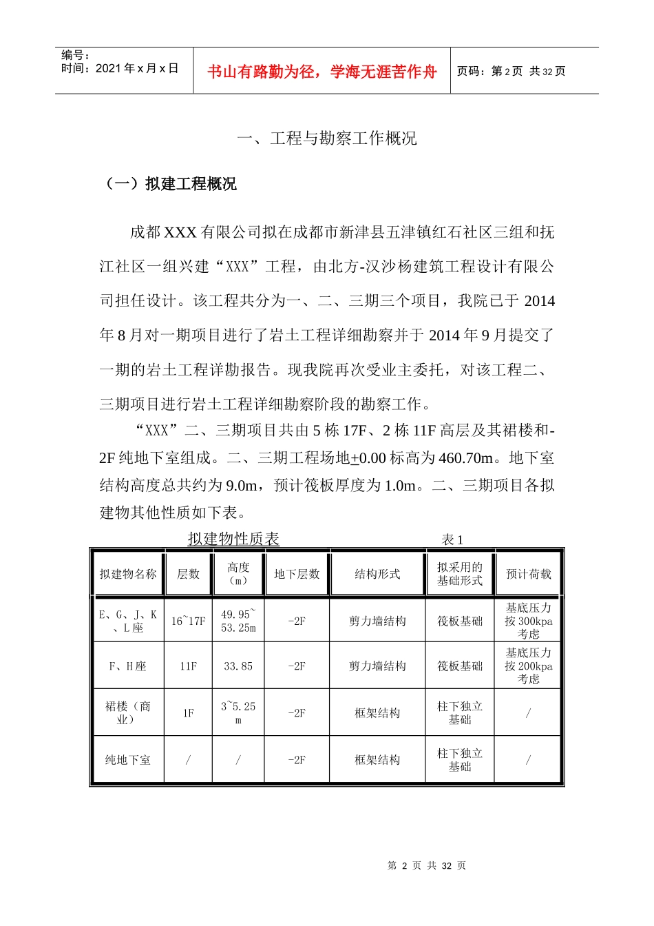 成都新津XX岩土工程勘察报告_第3页