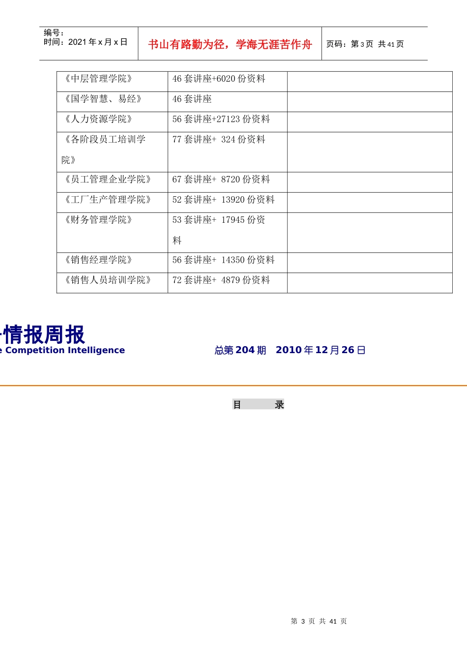房企竞争情报周报_第3页