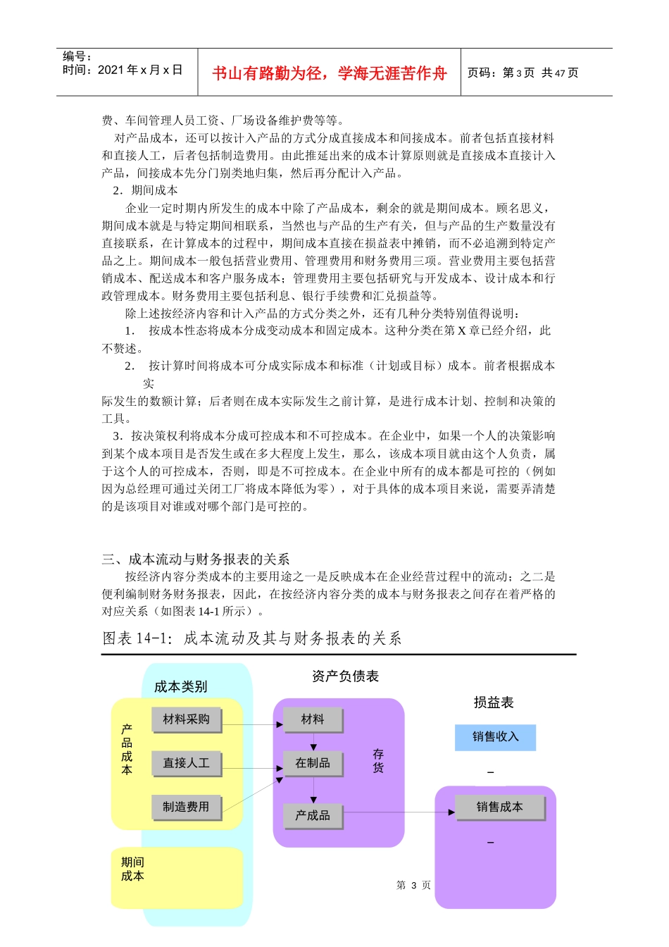 成本核算与控制的概述_第3页