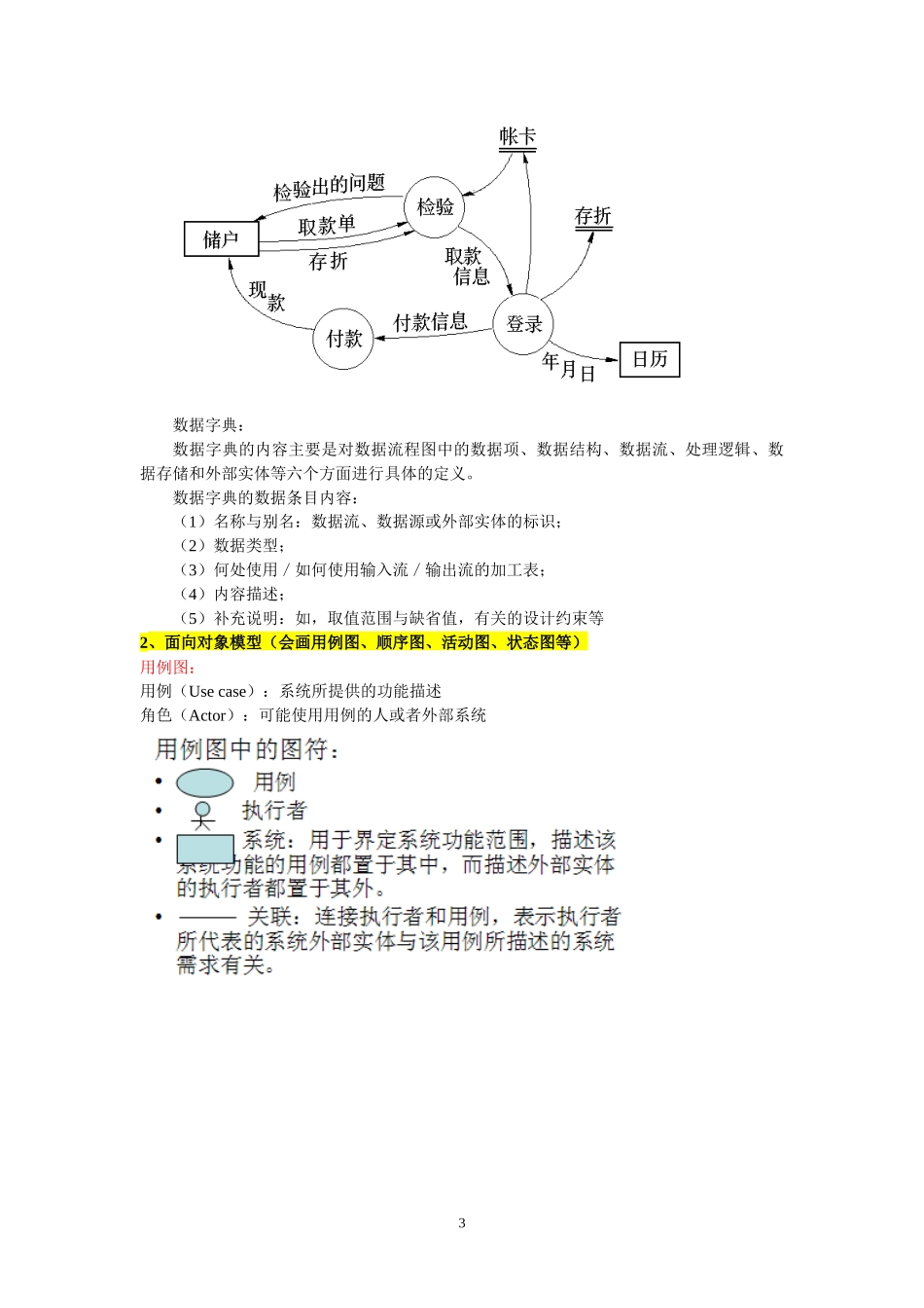 软件工程复习提纲_第3页