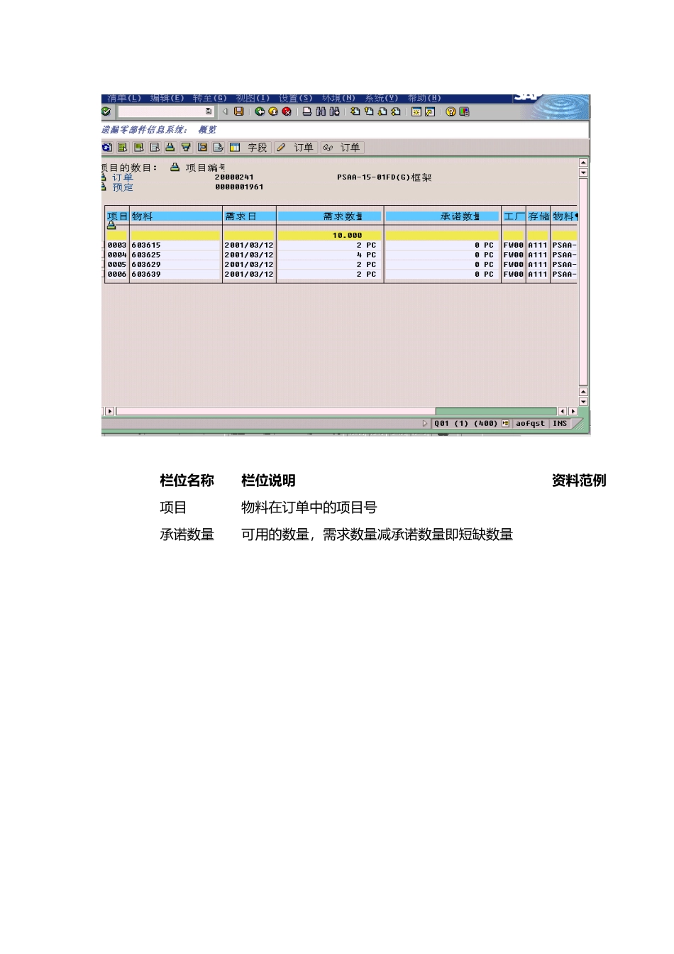 某公司SAP实施专案之报表的使用方法_第3页