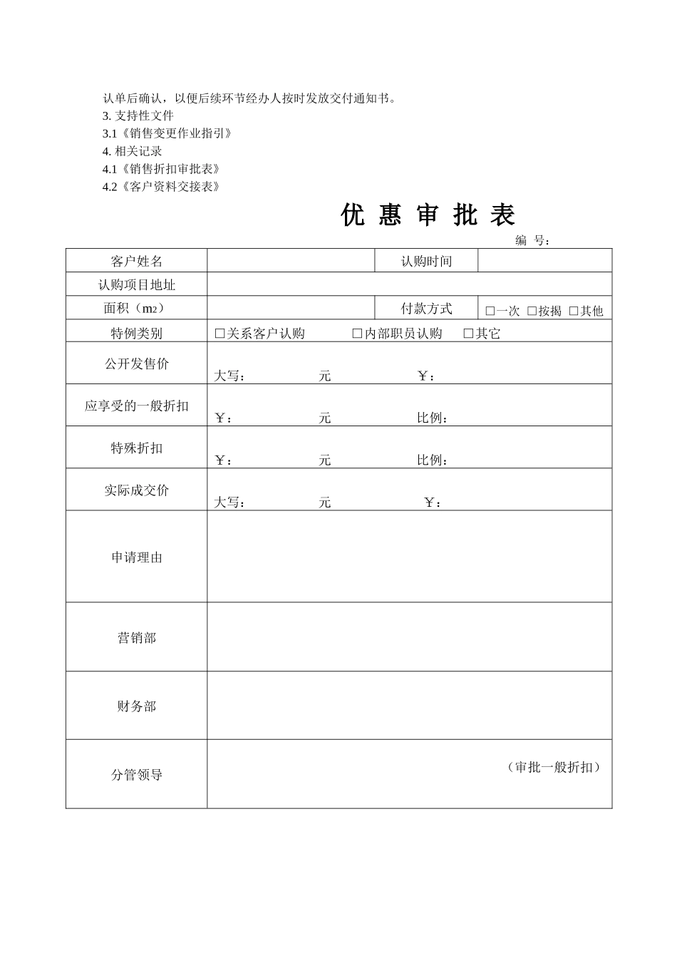 房地产销售业务流程及作业指引(全套)_第3页