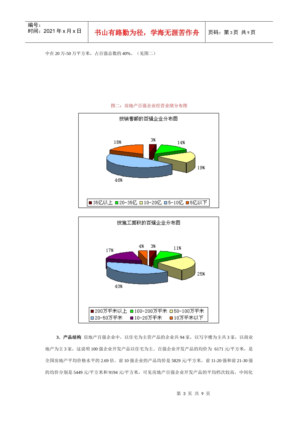 我国房地产百强企业年度研究报告(doc 8页)_第3页