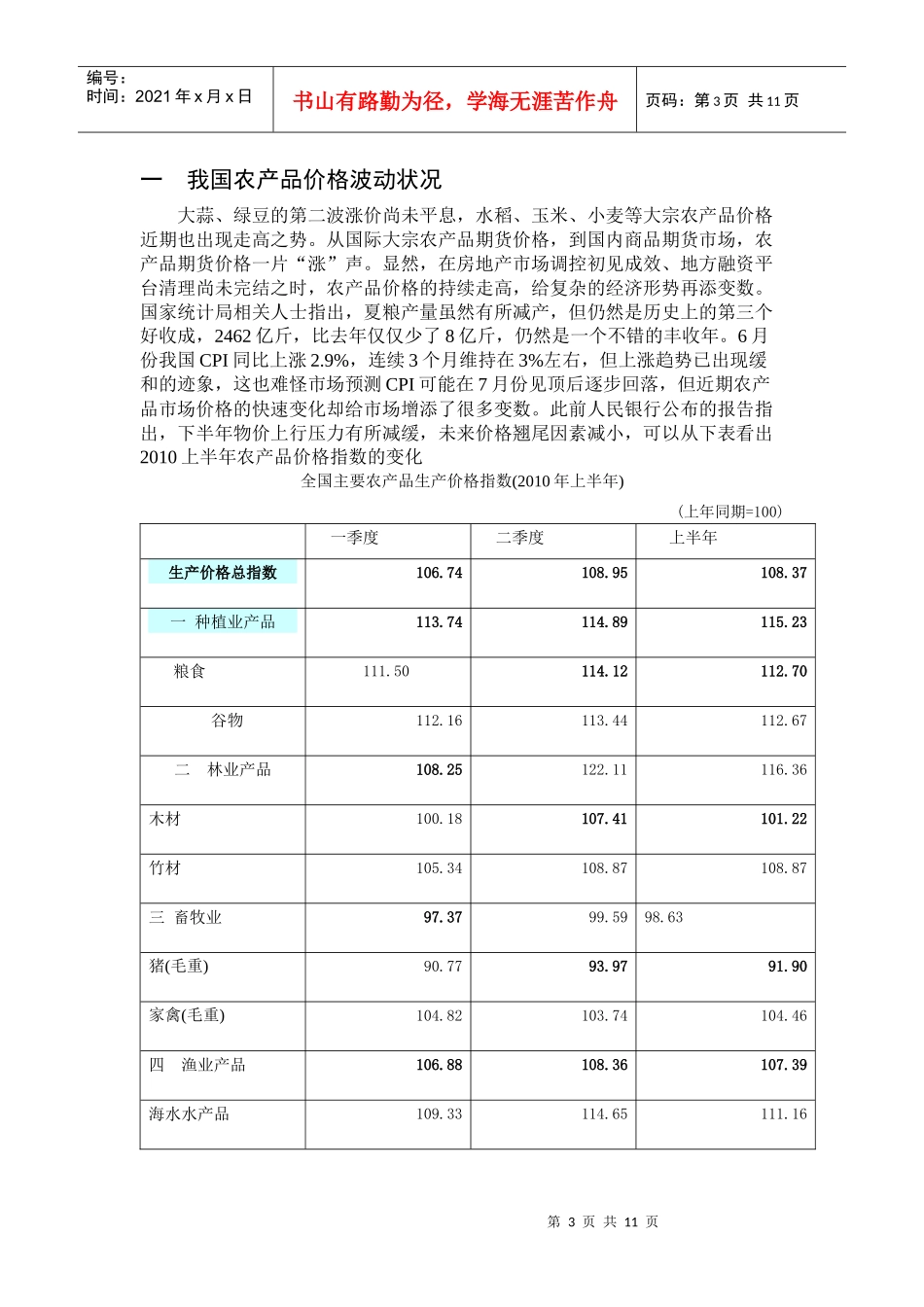 我国农产品价格的风险管理研究_第3页