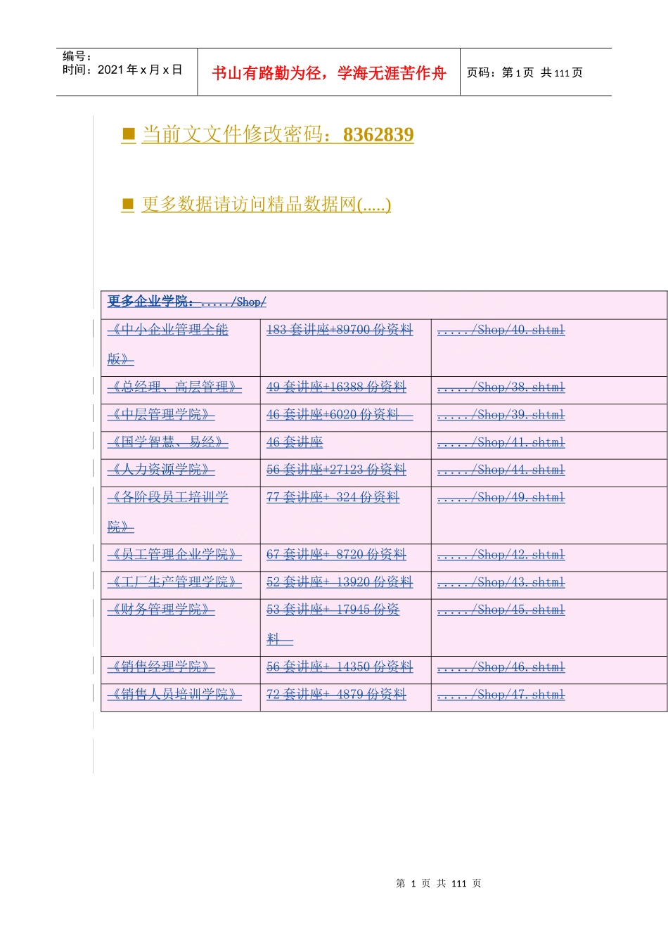 战略管理部管理制度与职能工作流程分析_第1页