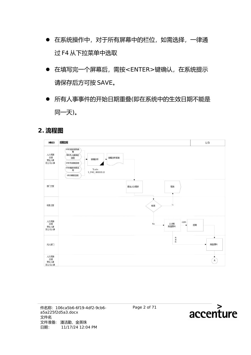 震旦家具公司SAP实施专案--招募录用流程_第2页