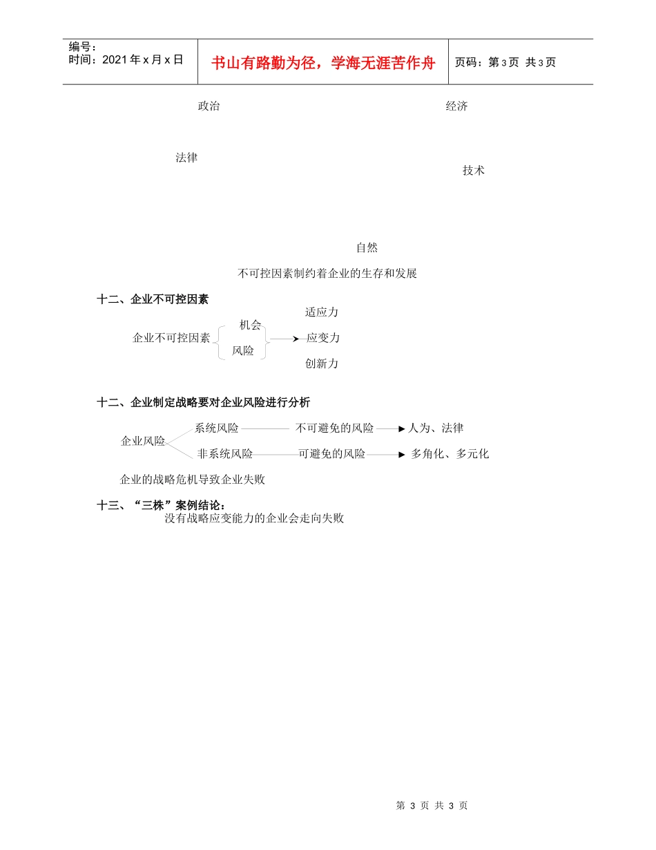 战略管理中的其他重要术语和企业控制模式_第3页