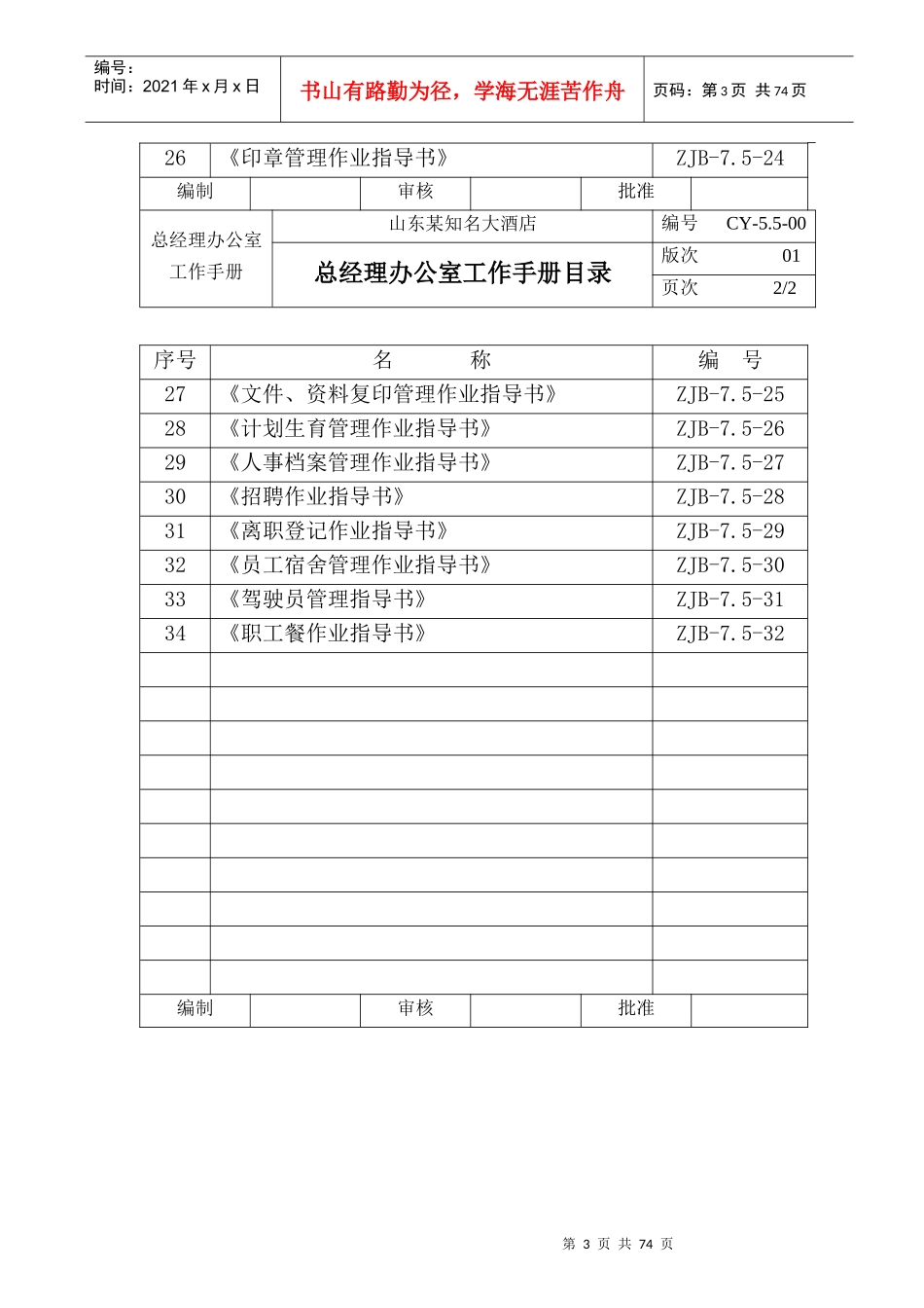 总经办工作手册(知名企业,值得借鉴)_第3页