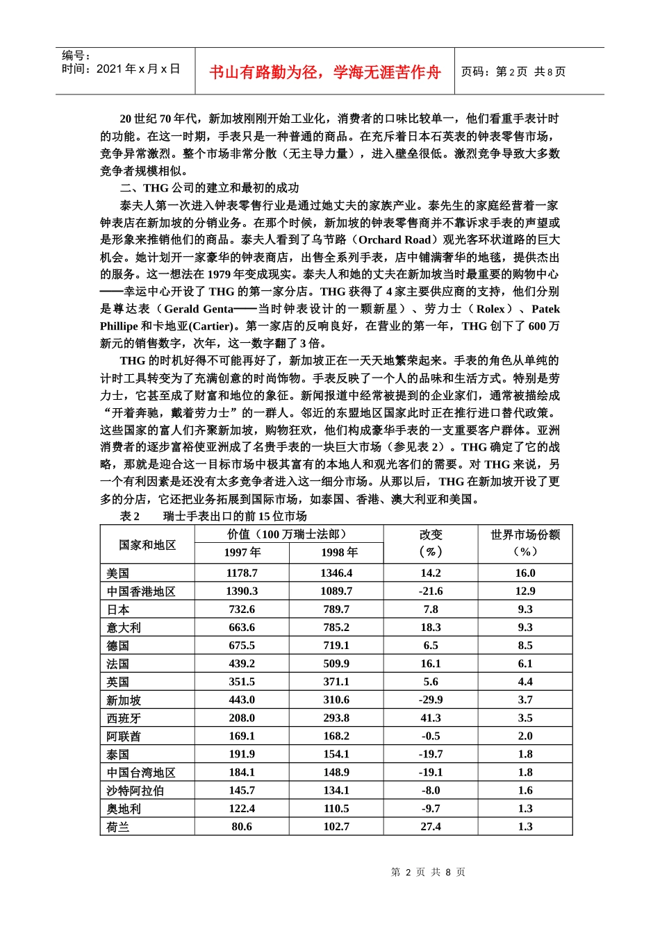 战略管理案例：thg公司的战略_第2页
