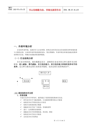 战略管理的分析框架