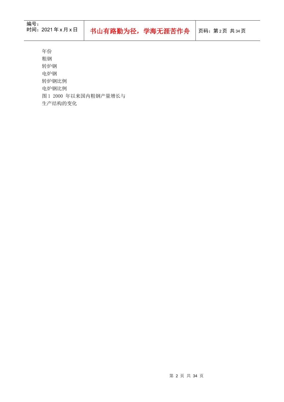 我国炼钢-连铸技术发展和XXXX 年展望_第2页