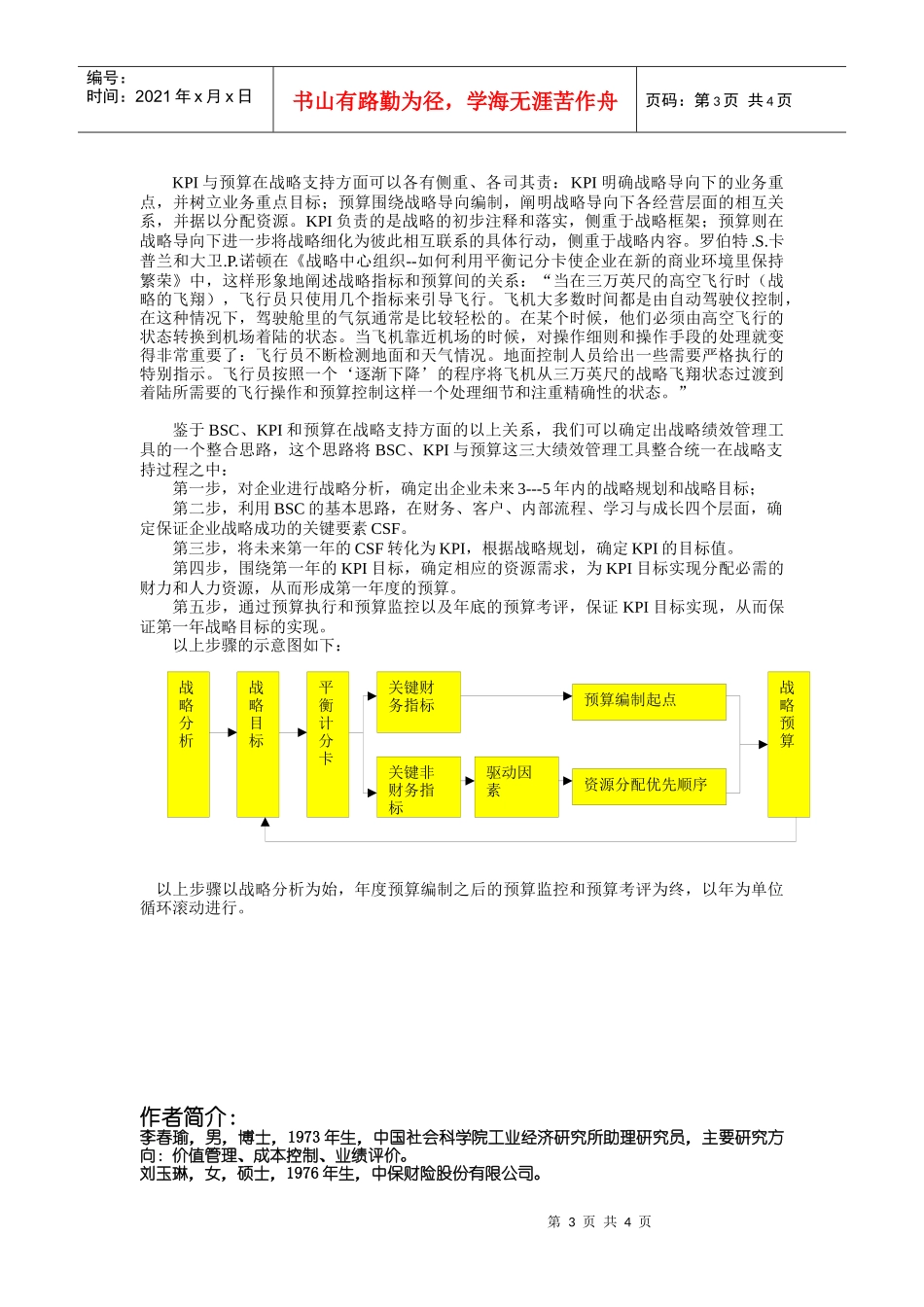 战略绩效管理工具及其整合_第3页