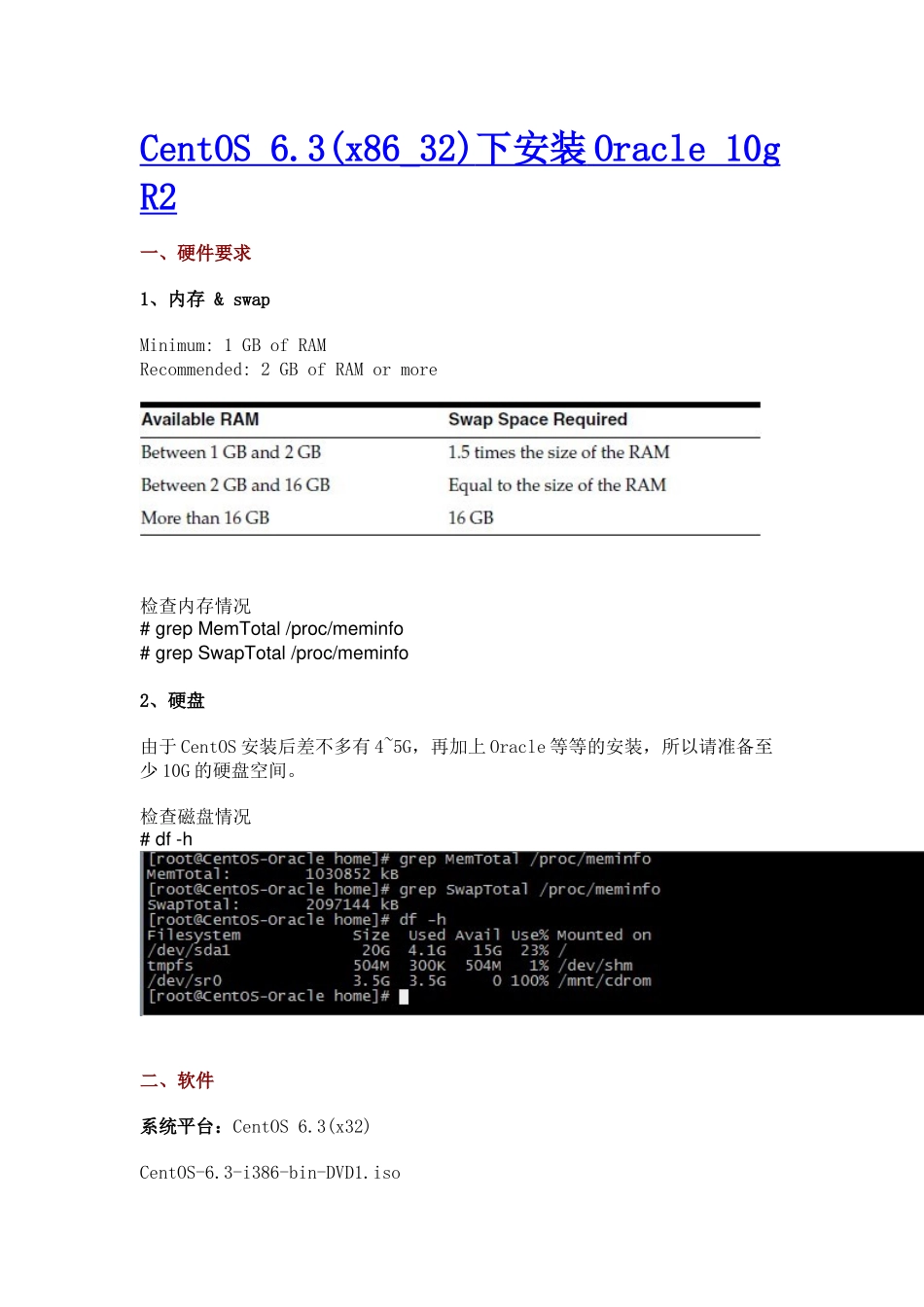 红帽5linux安装oracle10g_第1页