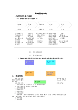 战略管理诊断管理分析